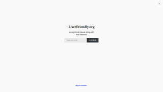 Thumbnail of liverfriendly.org