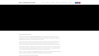 Thumbnail of unityconventioncentre.com