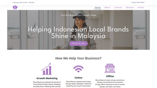 Thumbnail of bloomfluenceasia.com