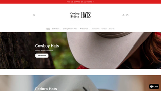 Thumbnail of cowboyandfedorahats.com