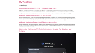 Thumbnail of businessaibuilder.com