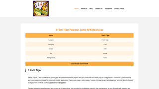 Thumbnail of 3pattitigerapk.net