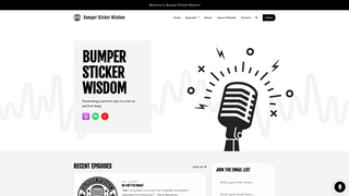 Thumbnail of bumper-sticker-wisdom.com