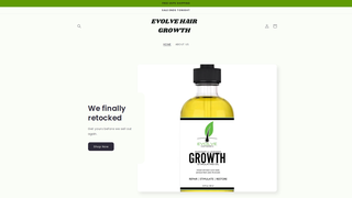Thumbnail of evolvehairgrowth.com