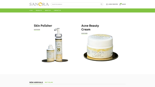 Thumbnail of sanorabeauty.com