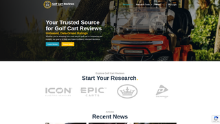 Thumbnail of golfcartrating.com