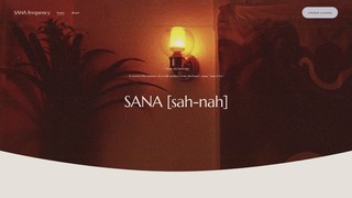 Thumbnail of sanafrequency.com