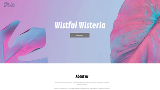 Thumbnail of wistfulwisteria.com