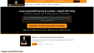 Thumbnail of 258locksmiths.com