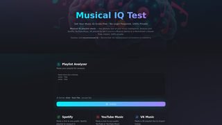 Screenshot of iqbymusic.com