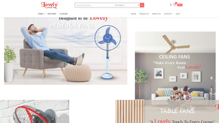 Thumbnail of lovelysolarfans.com