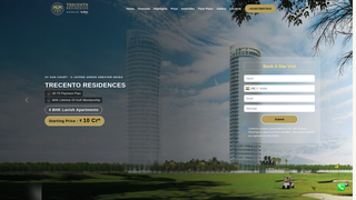 Thumbnail of gaurtrecento-noida.com