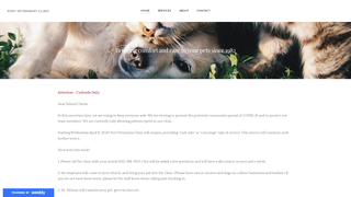 Thumbnail of portveterinaryclinic.com