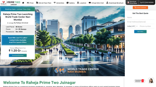 Thumbnail of rahejasprimetwo.com