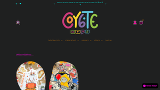Thumbnail of coy6te.com