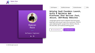 Thumbnail of ramzanraza.com