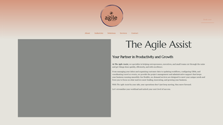 Thumbnail of theagileassist.com