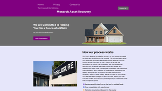 Thumbnail of monarchassetrecovery.com