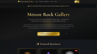 Thumbnail of meteorrockgallery.com