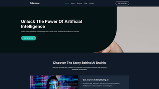 Thumbnail of aibrainic.com