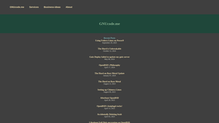 Thumbnail of gnucode.org