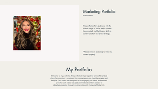 Thumbnail of anistonneilsonmarketingportfolio.org