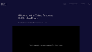 Thumbnail of onlineacademydelvecchiodance.com