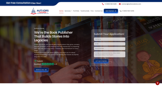 Thumbnail of authorsdome.com