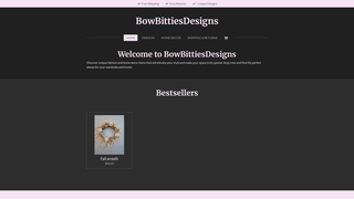 Thumbnail of bowbittiesdesigns.com
