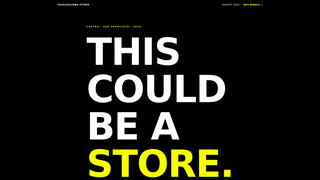 Screenshot of thiscouldbe.store