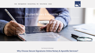 Thumbnail of securesignatures.net