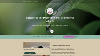 Thumbnail of thedragonflysdenbookstoreandcoffeebar.com