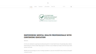 Thumbnail of cliniciandevelopment.com