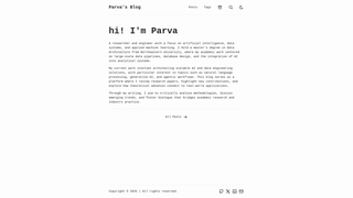 Thumbnail of parvashah.com