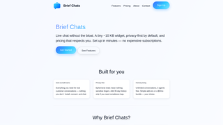 Thumbnail of briefchats.com