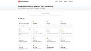 Thumbnail of securepdfconvert.com