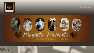 Thumbnail of magneticmomentsbygina.com