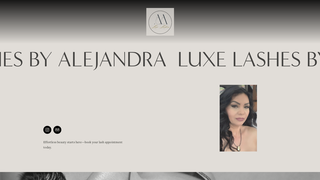 Thumbnail of luxelashesbyalejandra.com