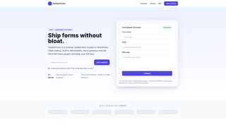 Thumbnail of getfeatherforms.com