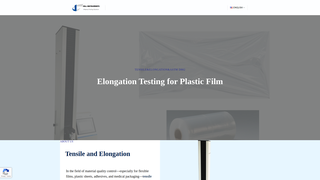Thumbnail of elongationtest.com