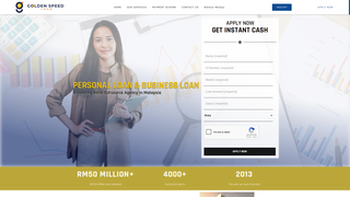 Thumbnail of goldenspeedloan.com