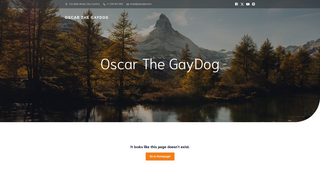 Thumbnail of oscarthegaydog.com