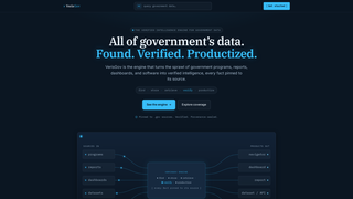 Screenshot of verisgov.com