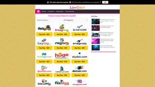 Thumbnail of lowgem.com