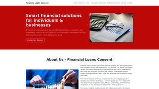 Thumbnail of financialloansconsent.com
