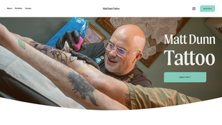 Thumbnail of mattdunntattoo.com