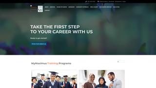 Screenshot of mymaximusglobal.com