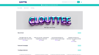 Thumbnail of clouttee.com