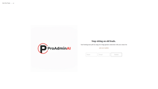 Thumbnail of proadminai.com