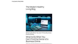 Thumbnail of livinghealthyalways.com